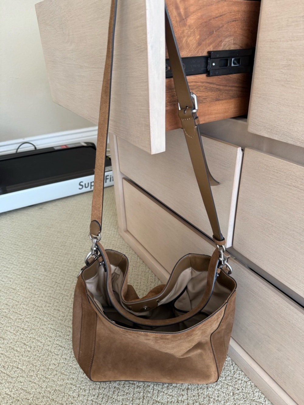 Rebecca Minkoff M.A.B Hobo Bag in suede